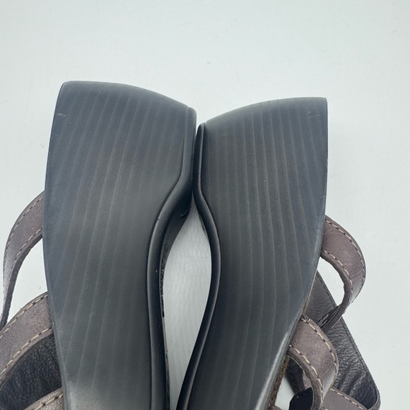 Eastland Women's Poppy Wedge Sandal Brown Size 7 - Picture 8 of 10